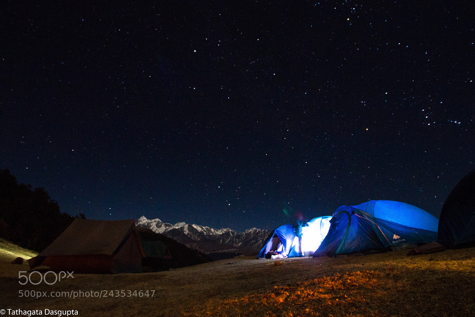 Canon EOS 550D (EOS Rebel T2i / EOS Kiss X4) sample photo. Camp night photography