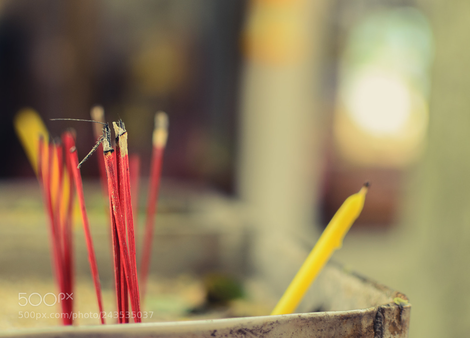 Nikon D5100 sample photo. Incense photography