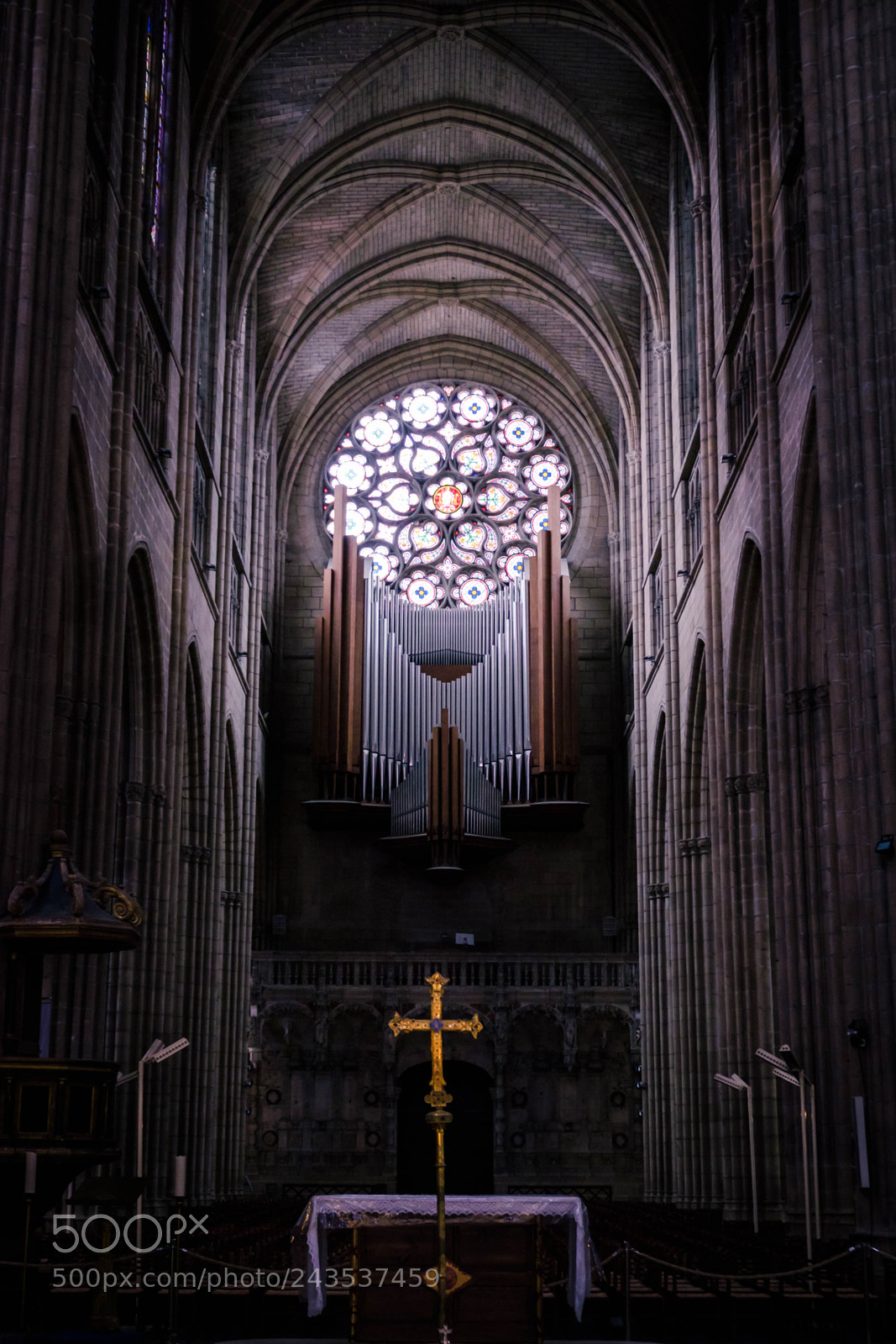 Fujifilm X-T1 sample photo. Cath drale saint etienne photography