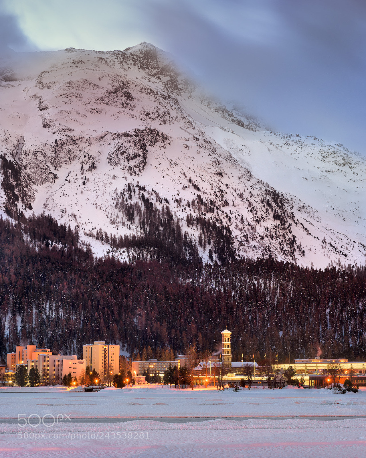 Nikon D810 sample photo. View of st moritz photography