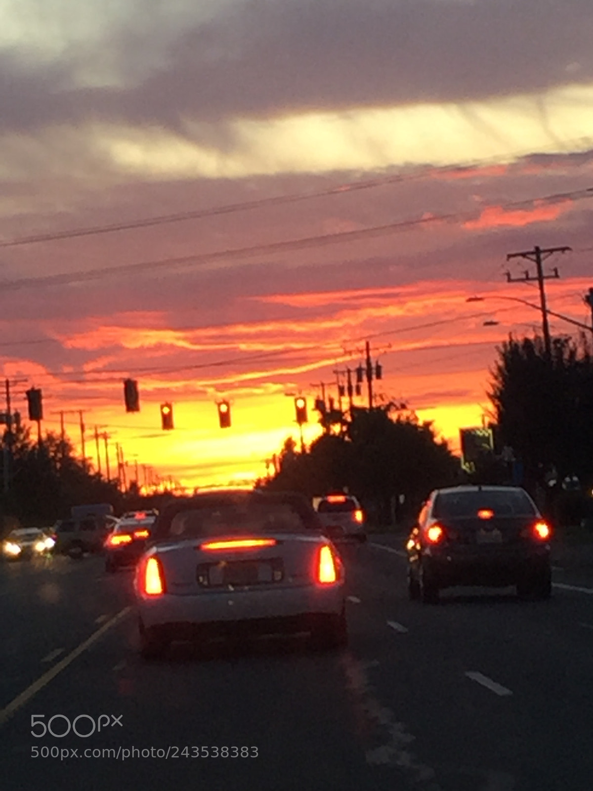 Apple iPhone 6 sample photo. Pretty sunset photography