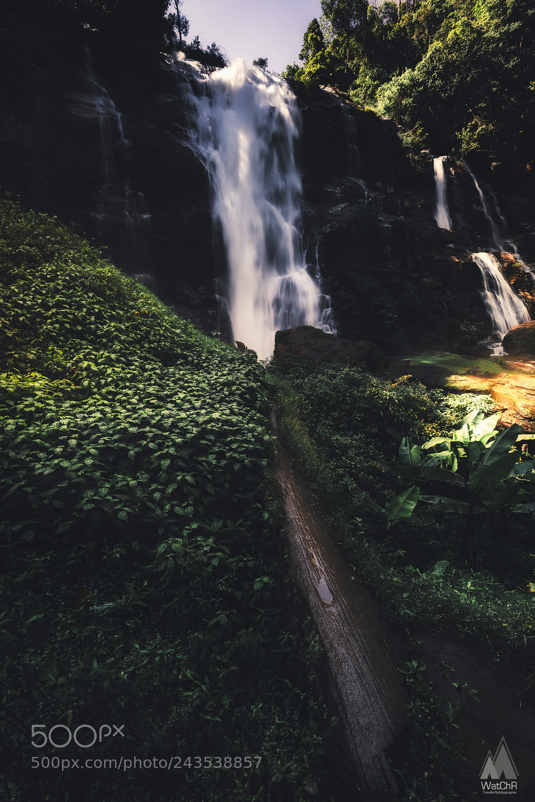 Nikon D810 sample photo. Wachirathan waterfall located in photography