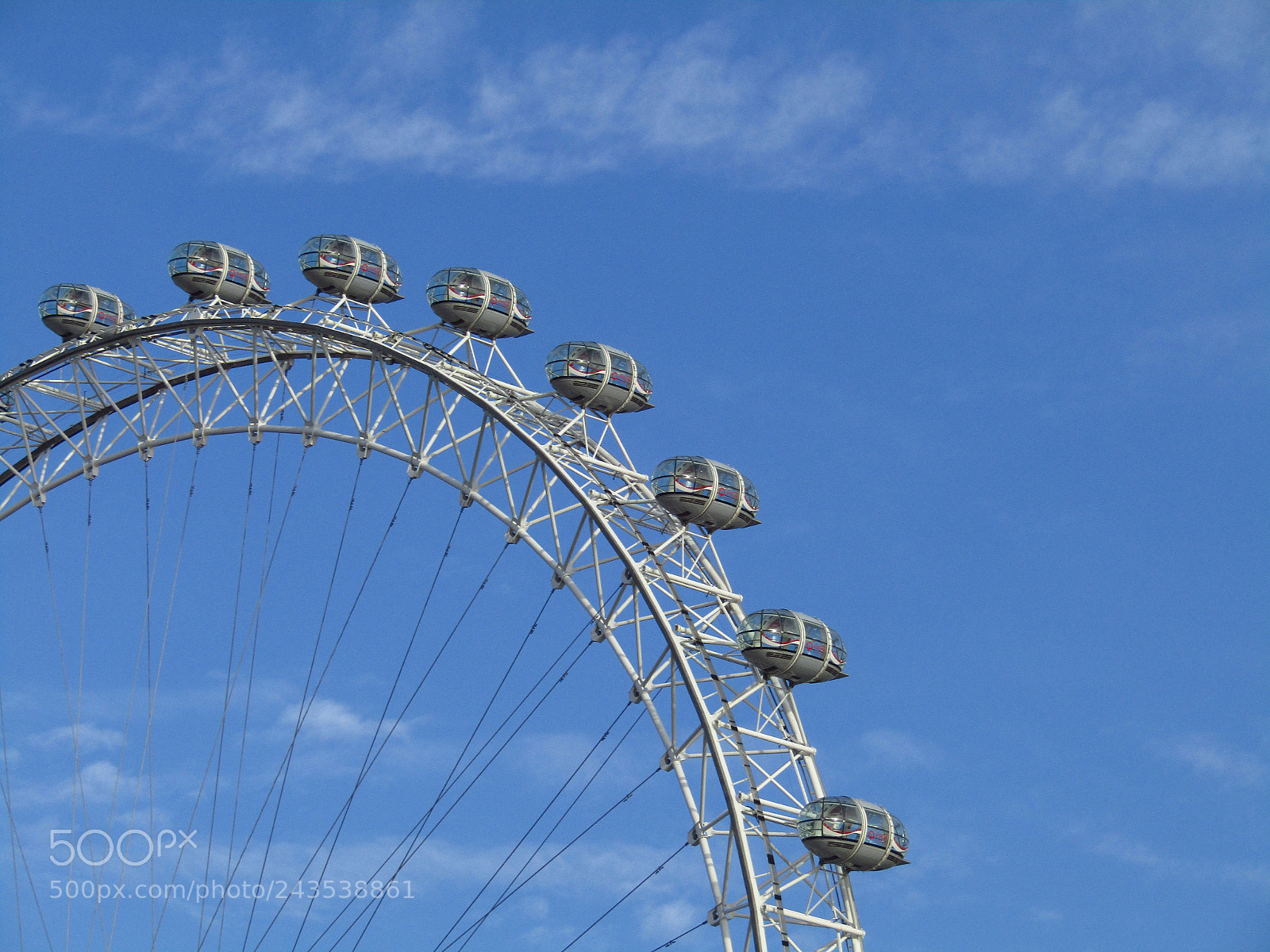 Canon PowerShot SX410 IS sample photo. The london eye photography