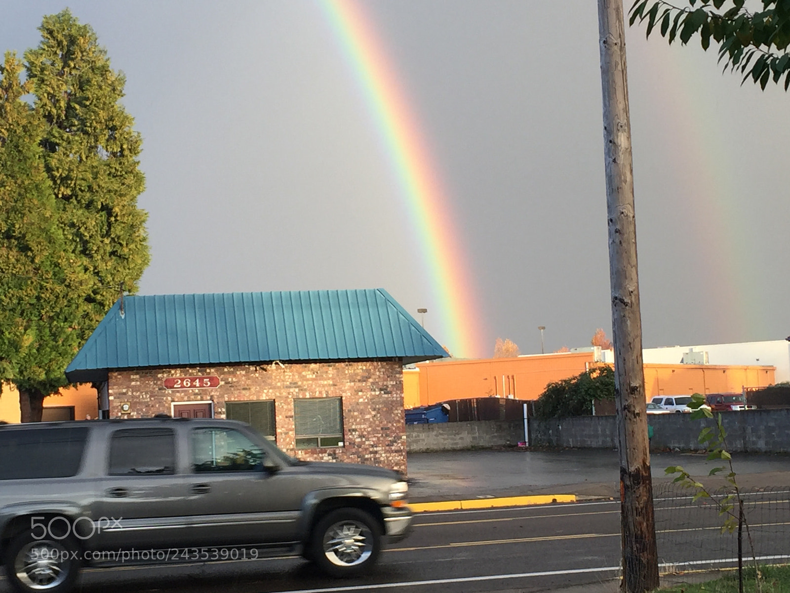 Apple iPhone 6 sample photo. Rainbow photography
