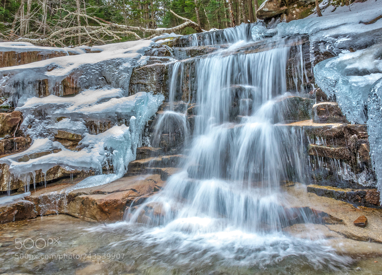 Nikon D7200 sample photo. Falling waters photography