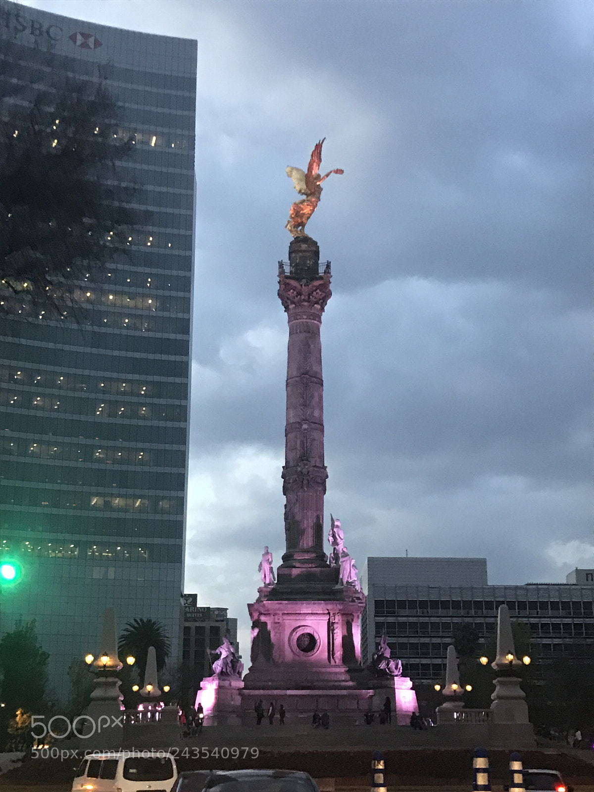 Apple iPhone 7 sample photo. Angel de la independencia photography