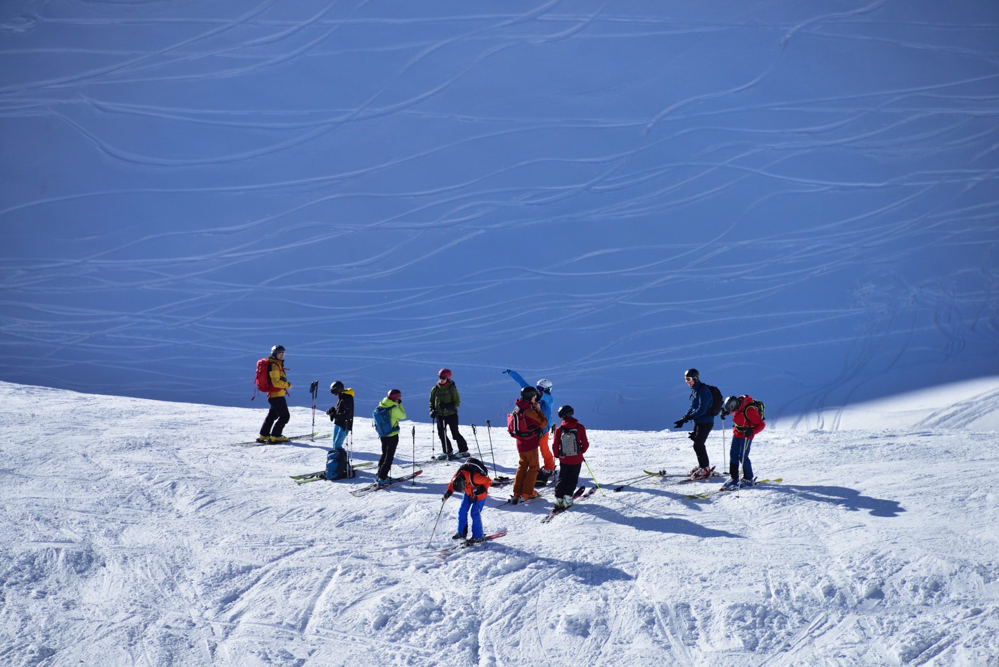 Nikon D810 sample photo. Ski photography