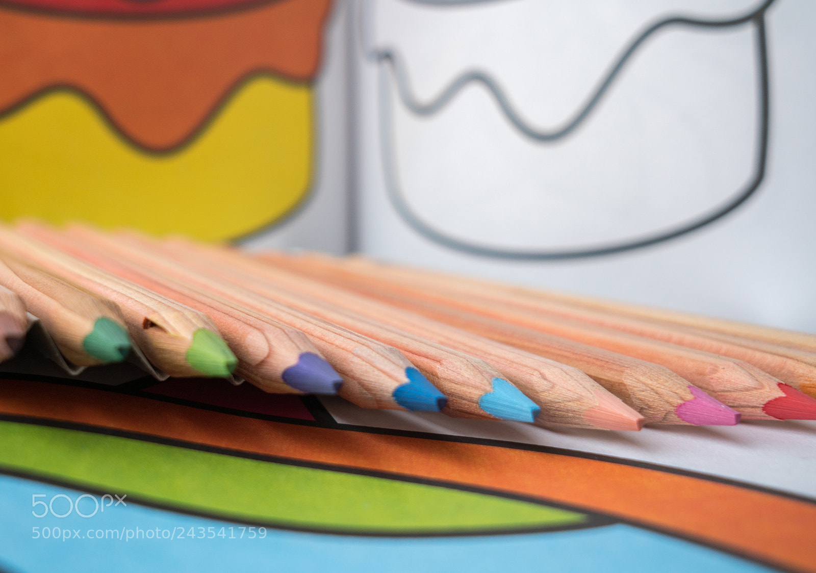 Sony a6500 sample photo. Colors of crayons photography