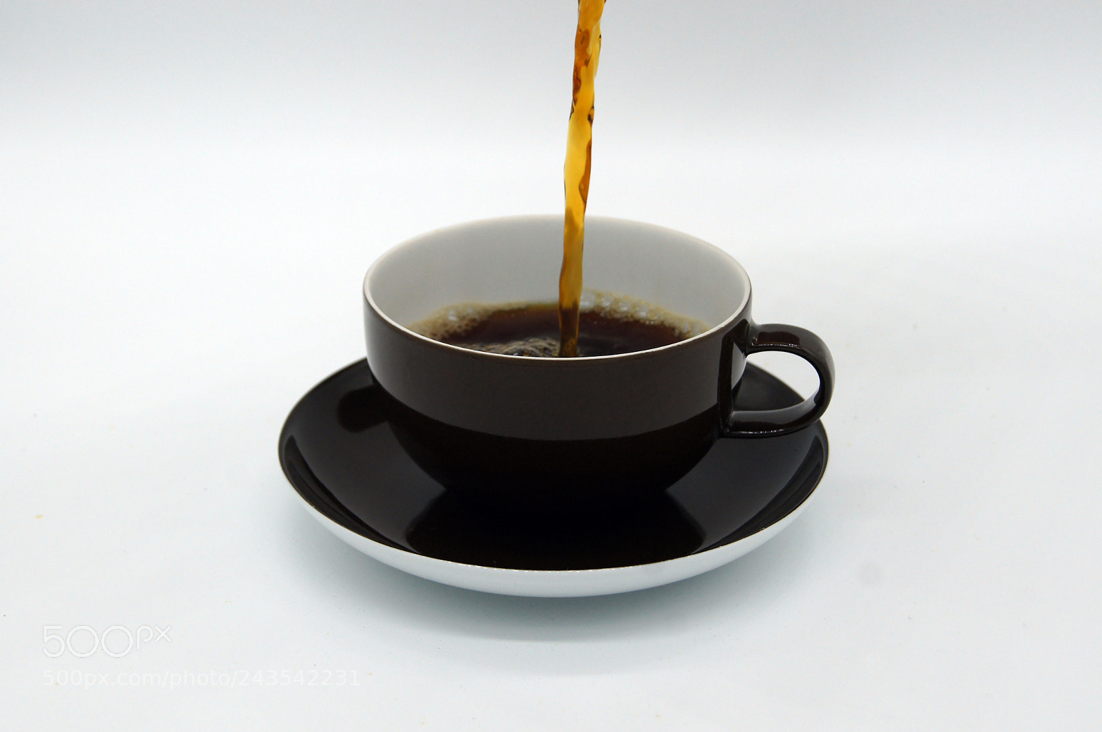 Sony SLT-A55 (SLT-A55V) sample photo. Cup of coffee on photography