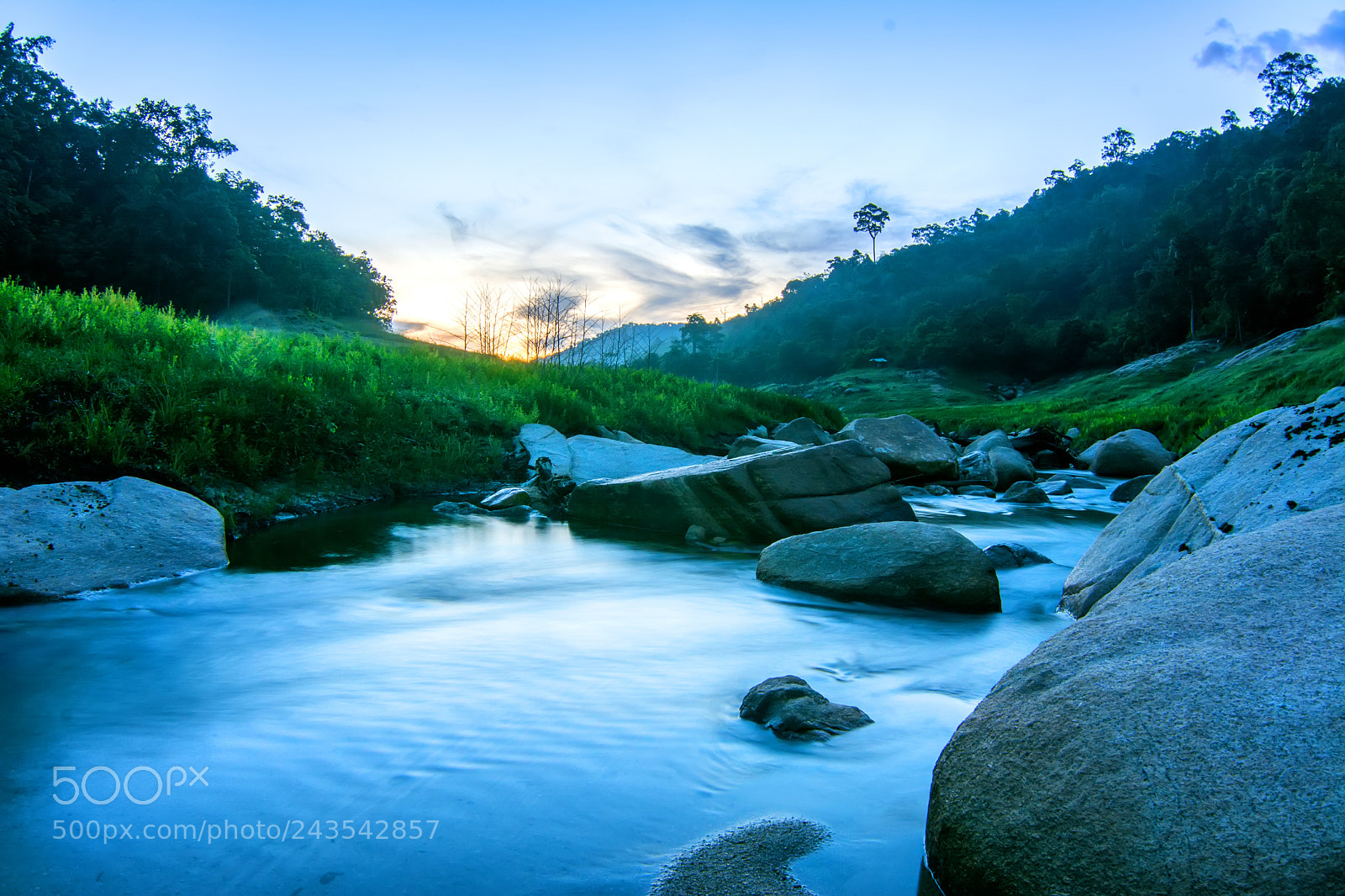 Nikon D7100 sample photo. Canal on mountain photography