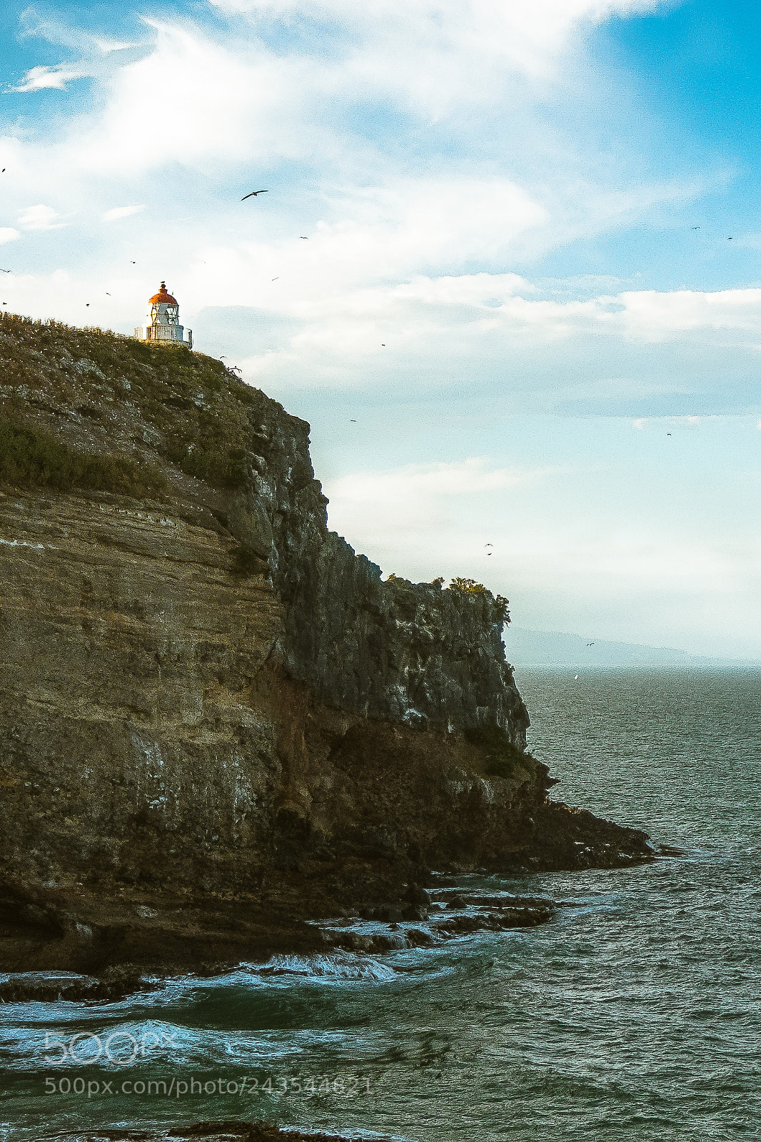 Fujifilm X-T2 sample photo. Cliff by the sea photography