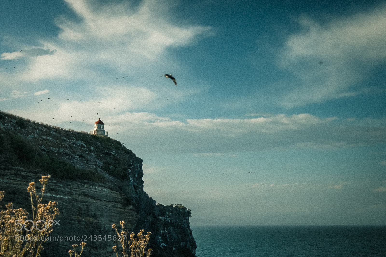 Fujifilm X-T2 sample photo. Cliff by the sea photography