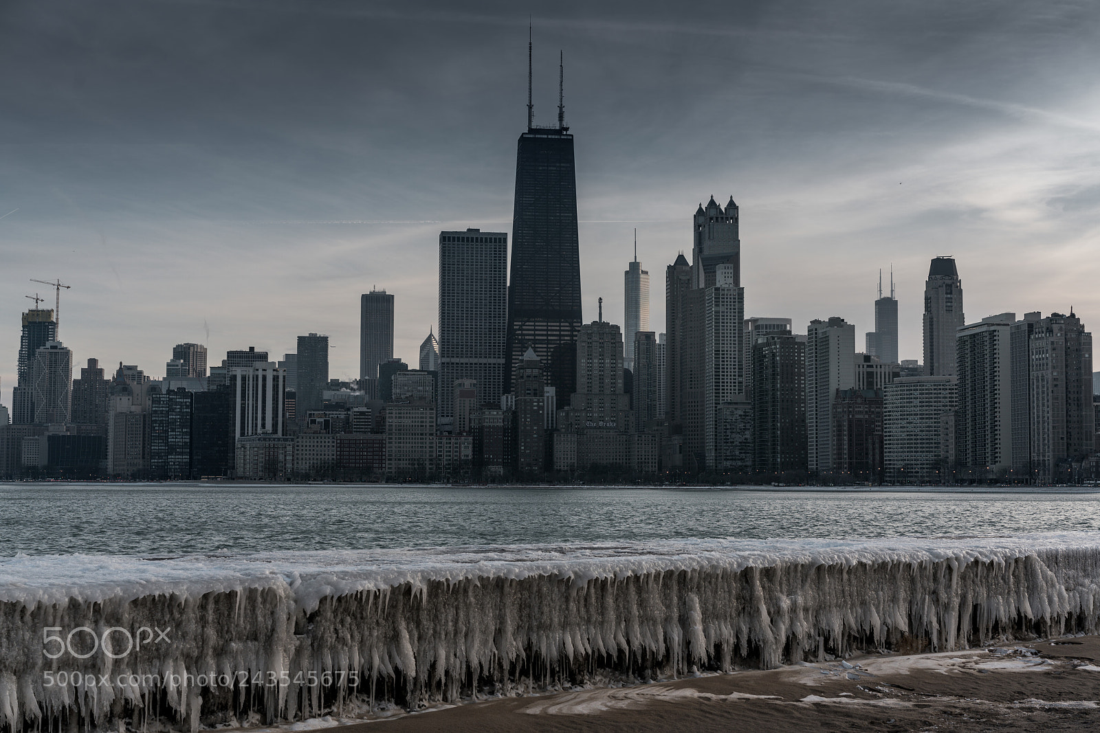 Sony a7R II sample photo. Frozen city photography