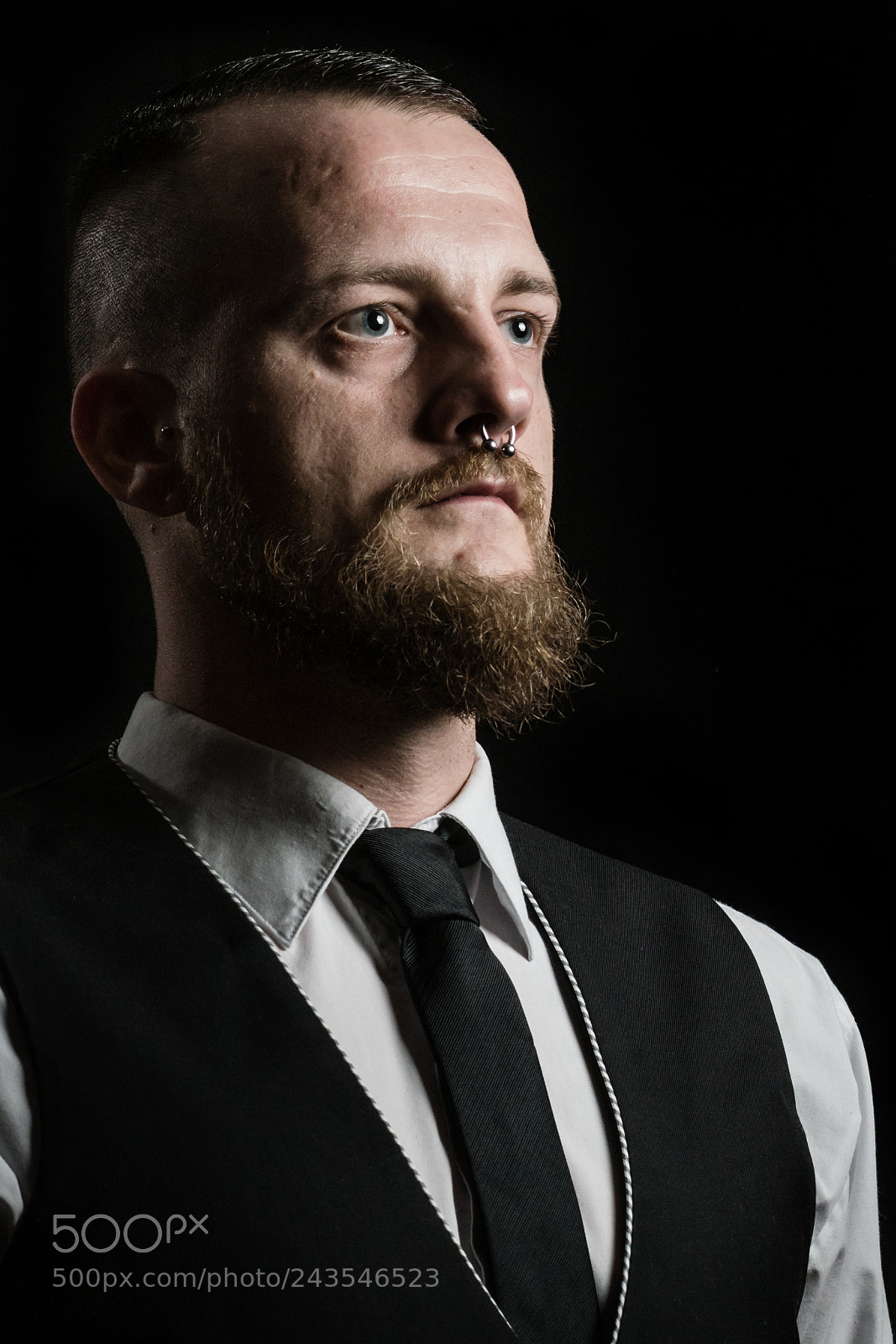 Sony ILCA-77M2 sample photo. Dark tie photography