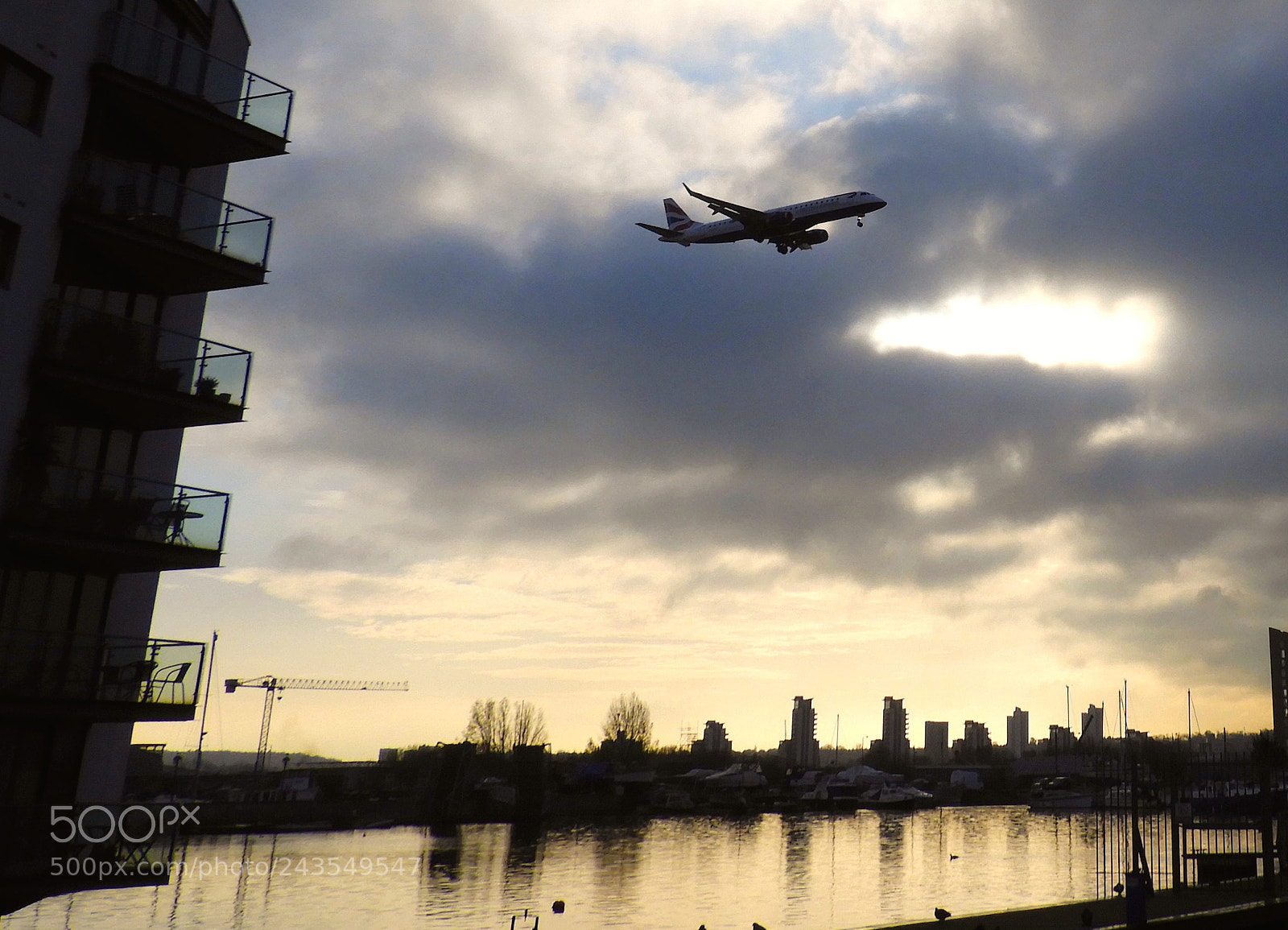 Nikon Coolpix B700 sample photo. Plane at gallions' reach photography