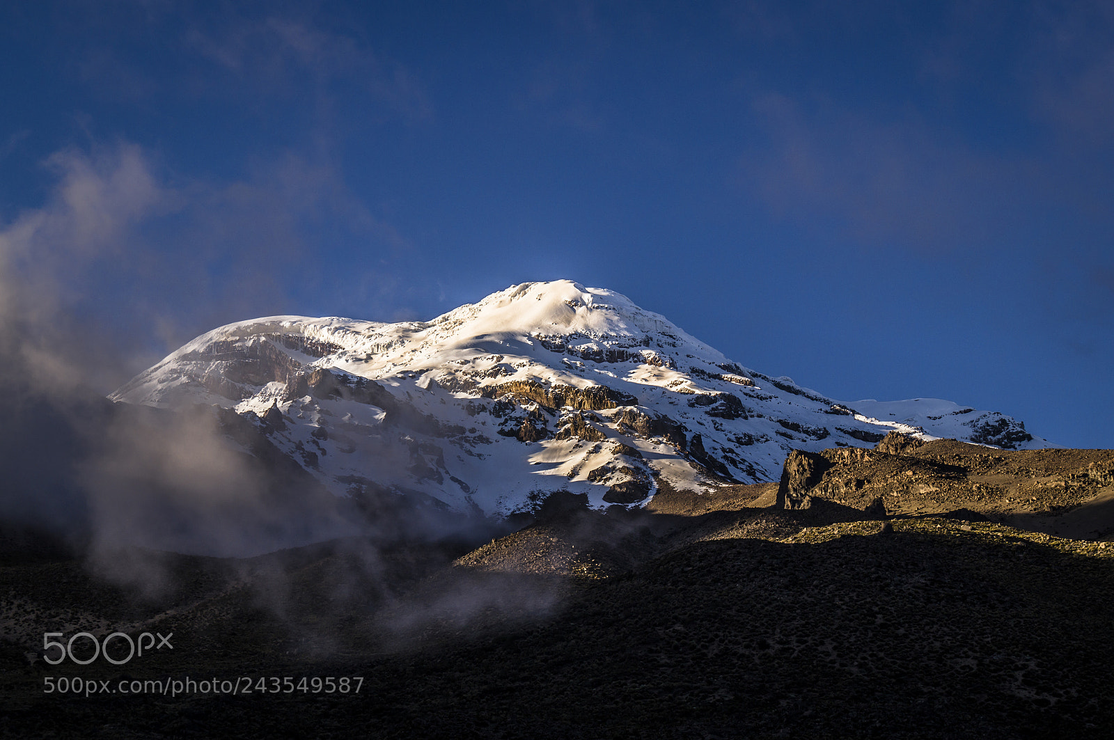 Sony SLT-A57 sample photo. El chimborazo at sunset photography