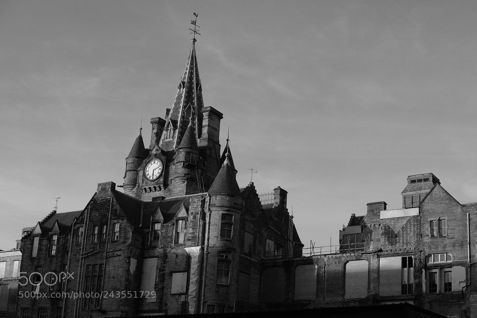 Olympus OM-D E-M1 sample photo. Old surgical hospital (?), edinburgh photography