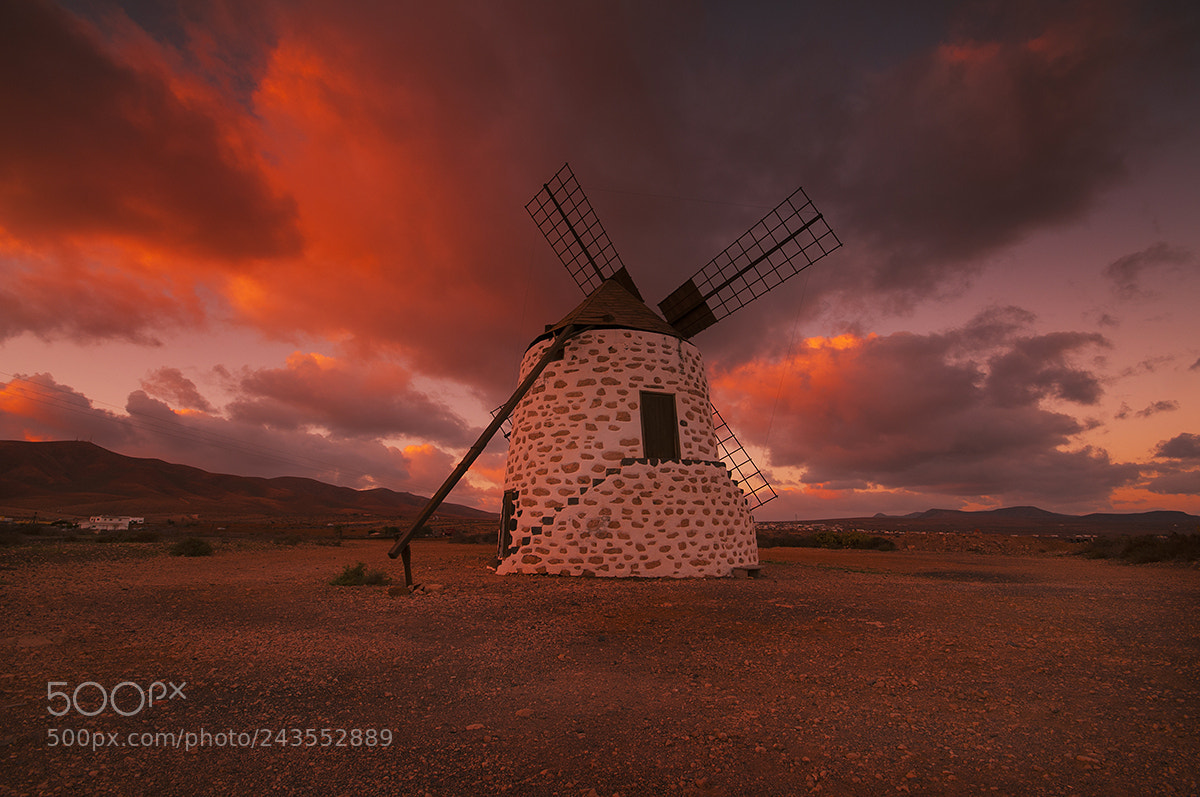 Nikon D300S sample photo. The windmill valles de photography