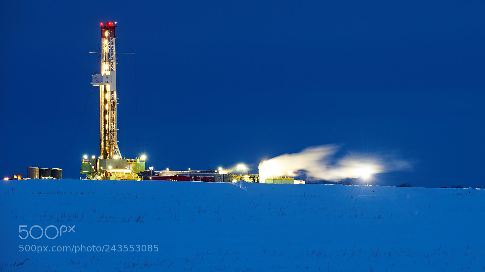 Nikon D850 sample photo. Drill rig  colour photography
