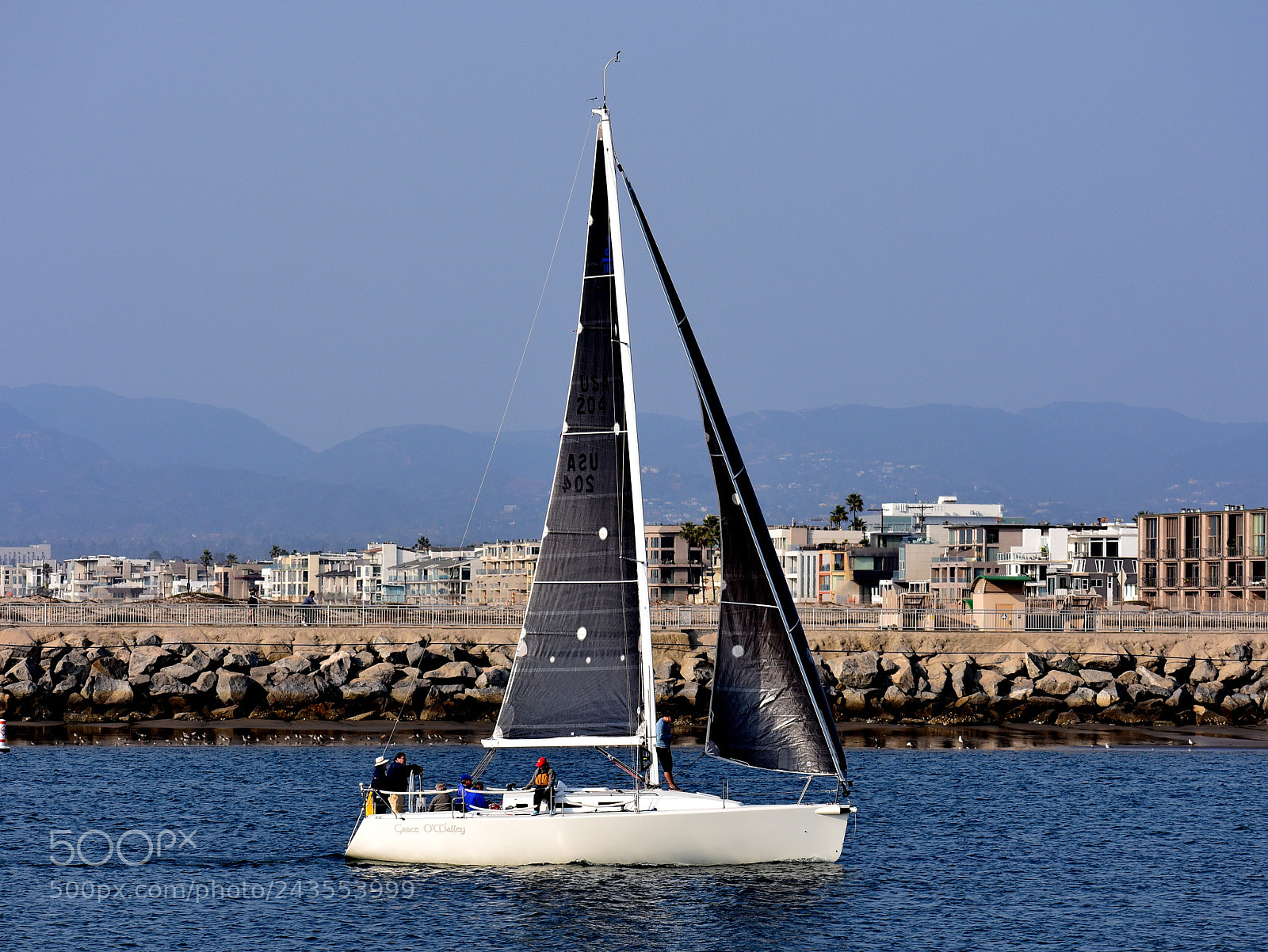 Nikon D7200 sample photo. Sailboat cruising marina channels photography