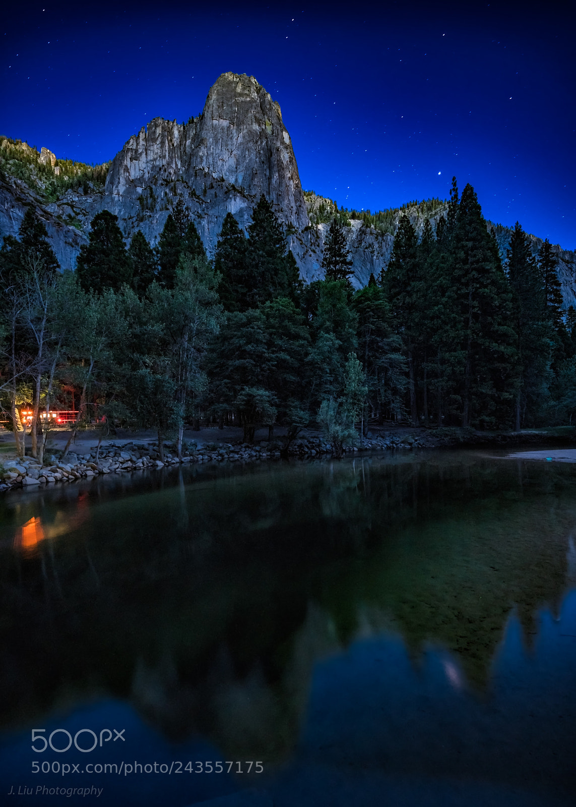 Sony a7R II sample photo. Yosemite night fall 2 photography
