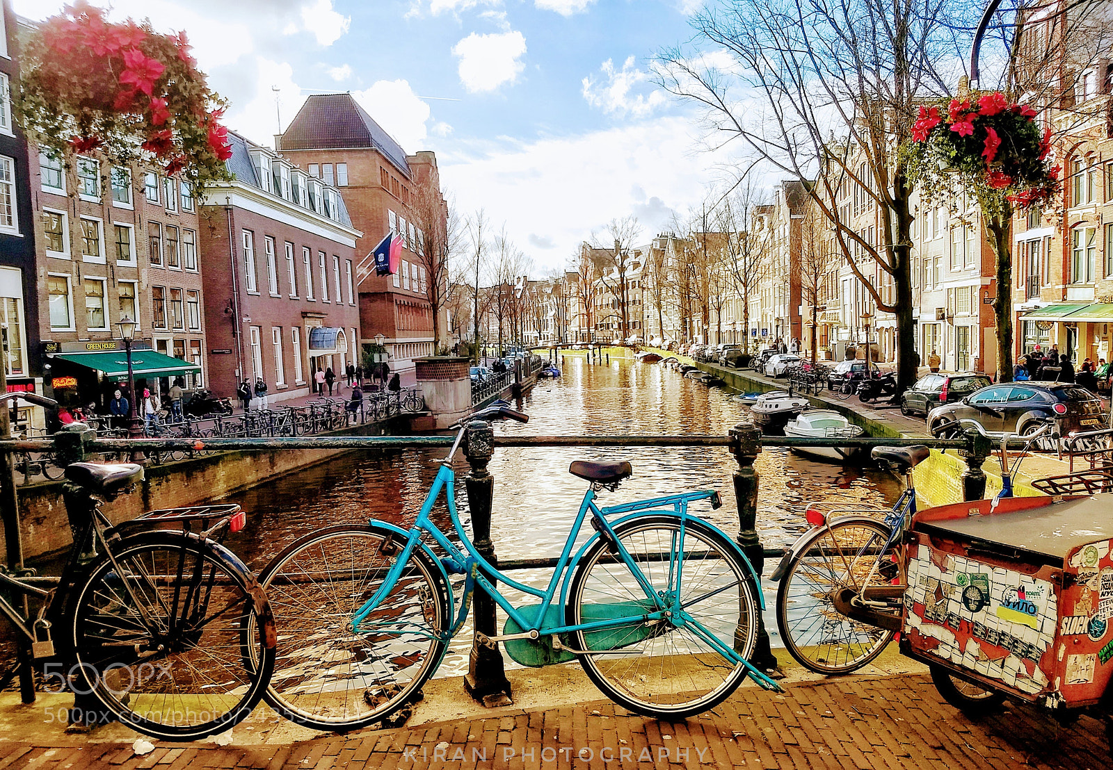 Motorola Moto G (5) Plus sample photo. City of bicycles photography