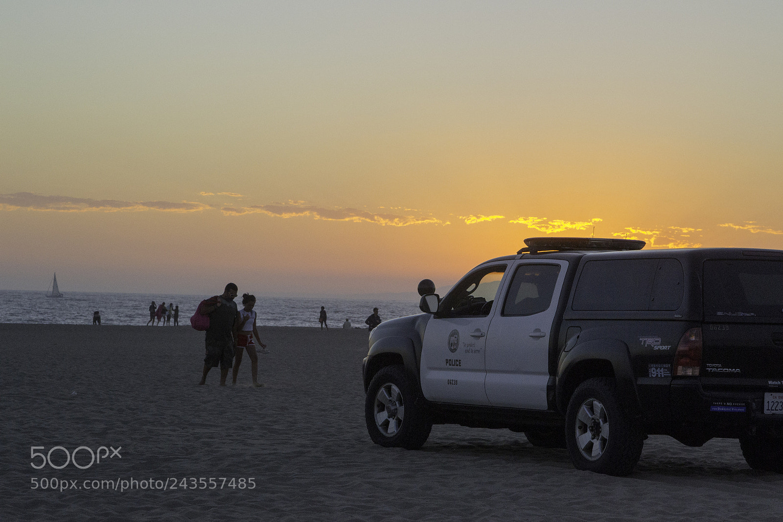 Nikon D3100 sample photo. Sunset venice beach, la photography