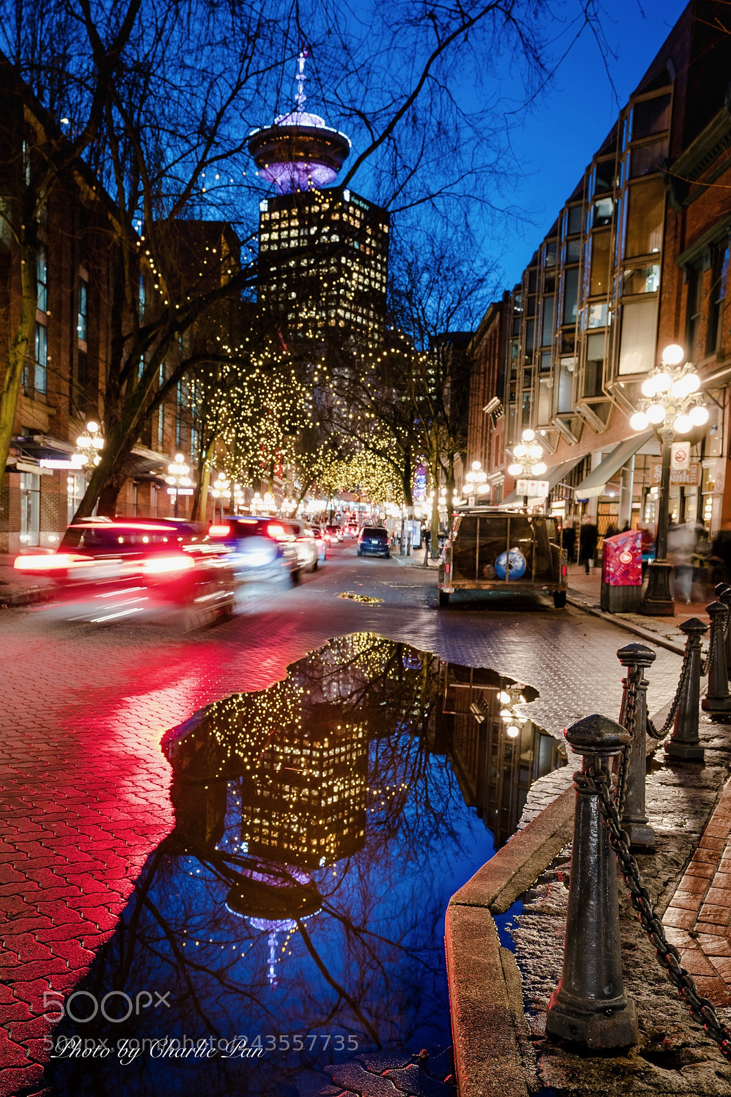 Sony a9 sample photo. Water street vancouver photography