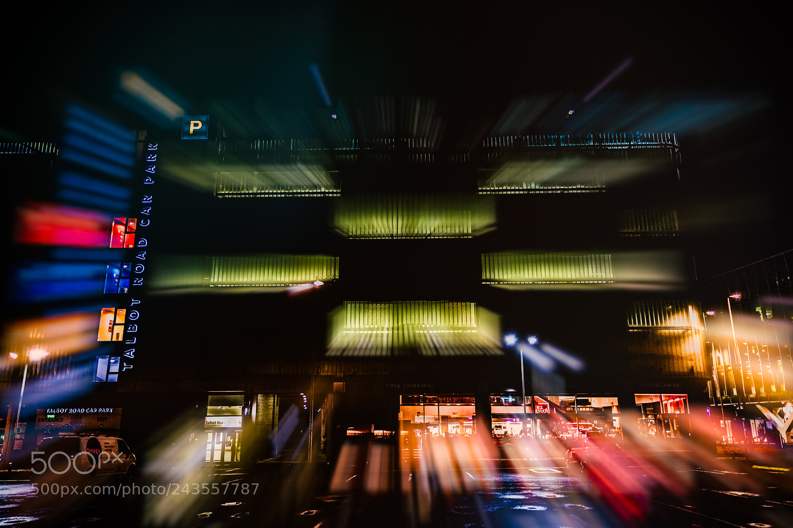 Nikon D5600 sample photo. Talbot road car park photography