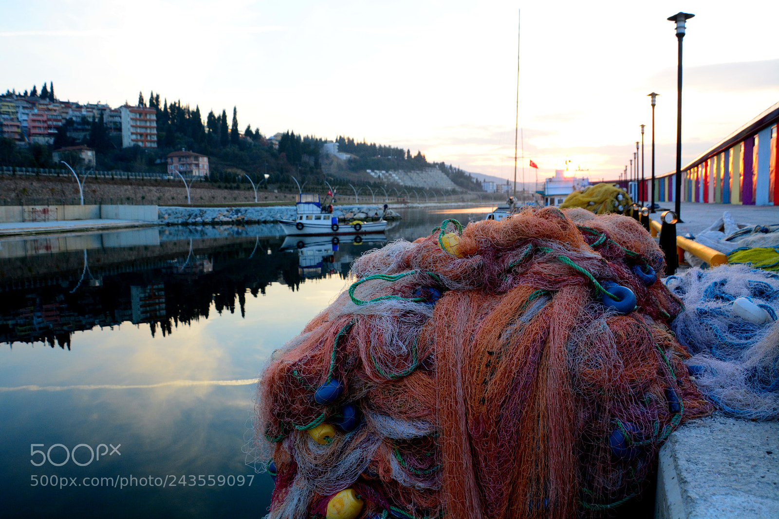 Nikon D7100 sample photo. Fishing net photography