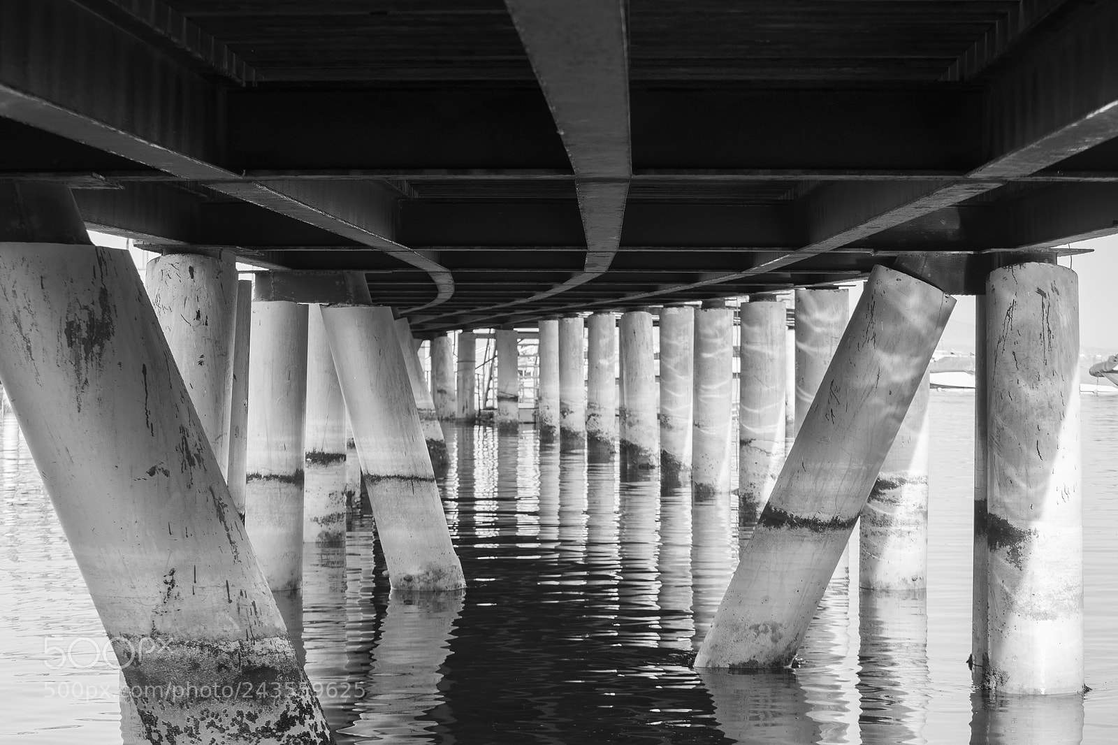 Nikon D7200 sample photo. Under the bridge photography