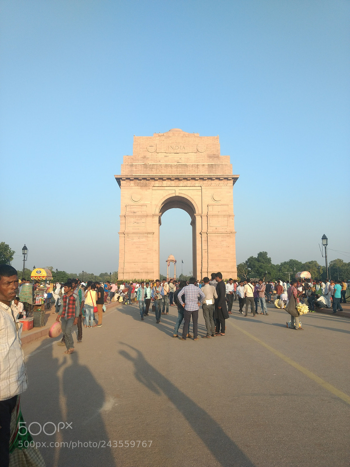 Motorola Moto G (4) sample photo. India gate-day photography