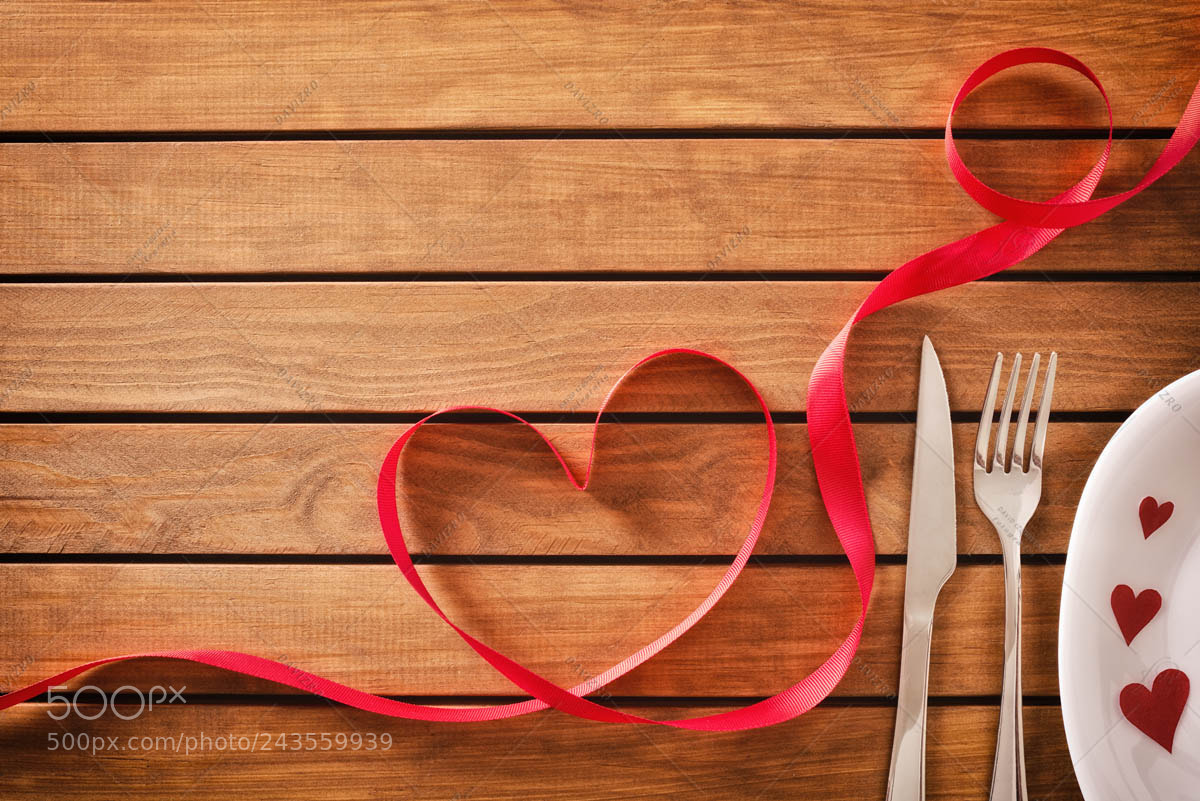 Nikon D810 sample photo. Decorated table with red photography