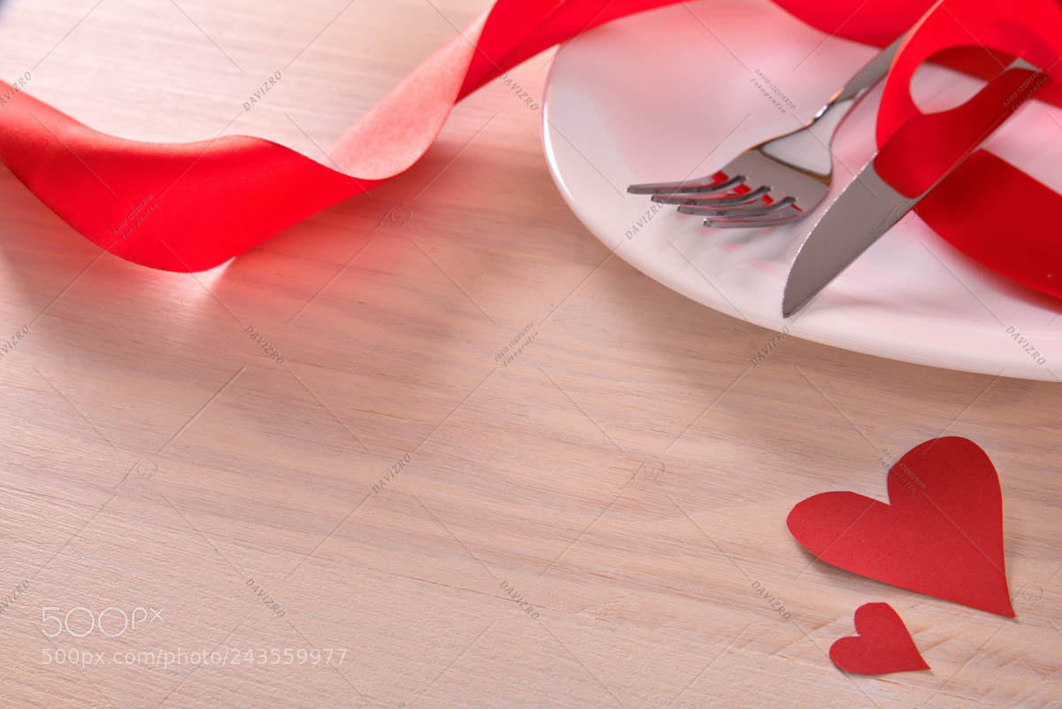 Nikon D810 sample photo. Table decorated with red photography