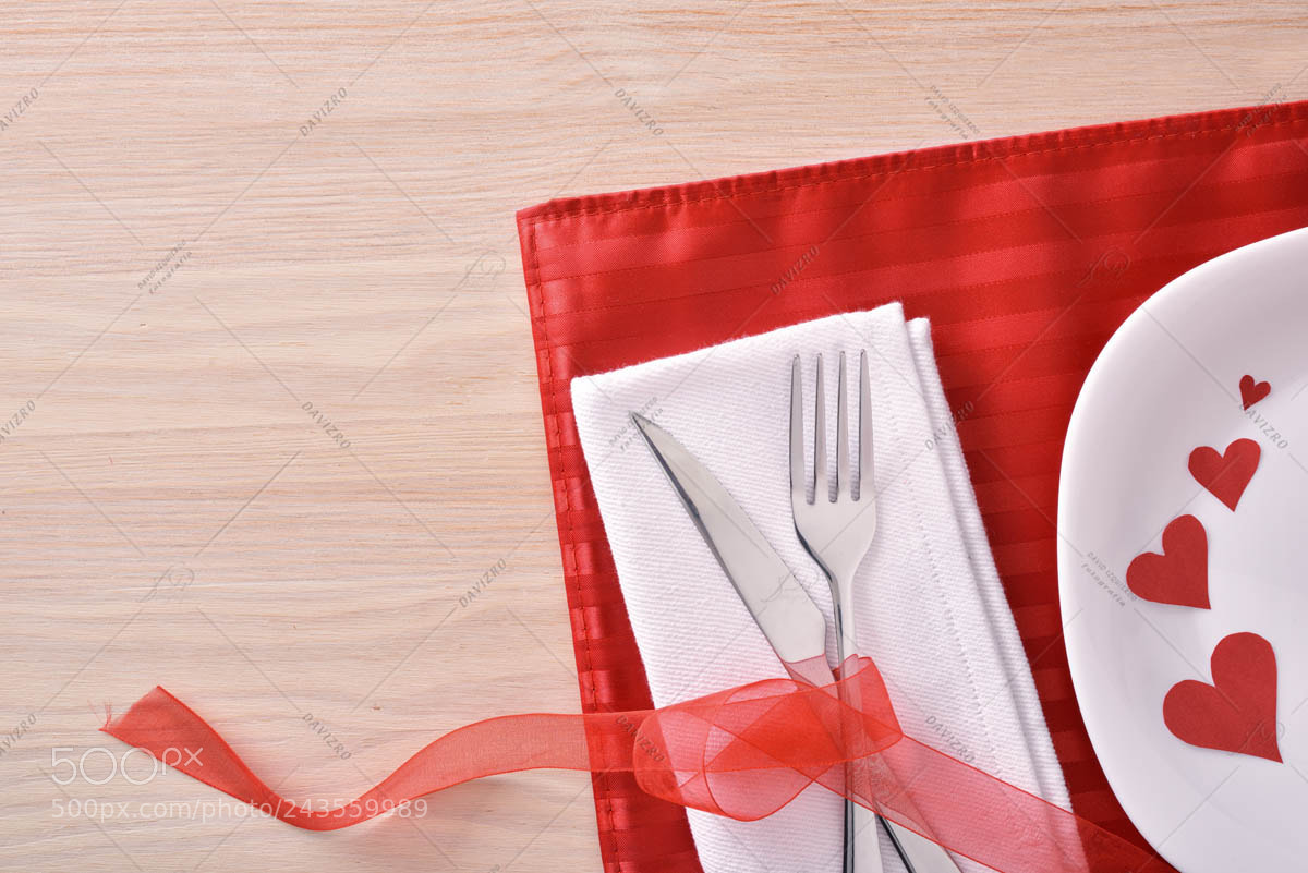 Nikon D810 sample photo. Table decorated with red photography