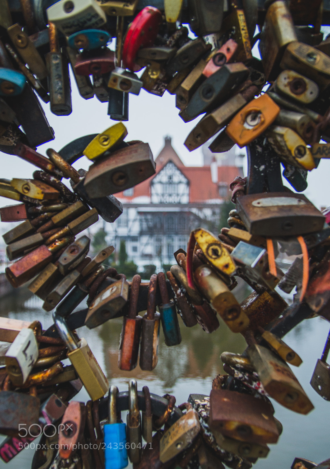 Nikon D3200 sample photo. Padlock photography