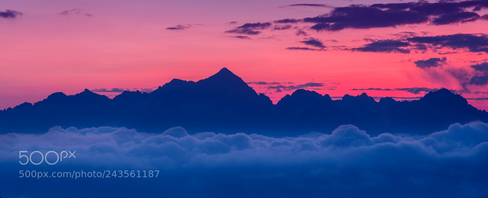 Pentax K-1 sample photo. Mountain dream photography