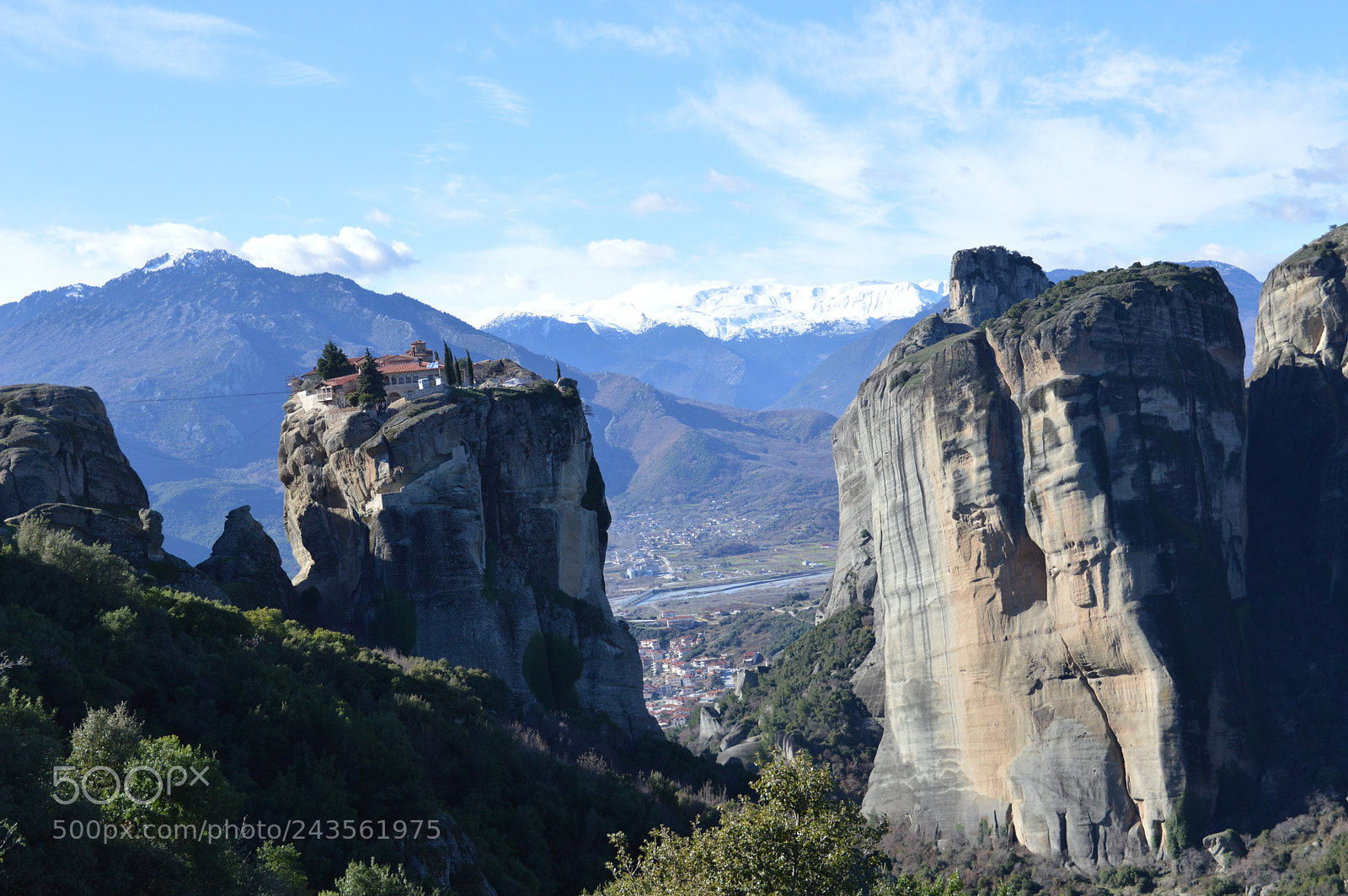 Nikon D3200 sample photo. Meteora greece photography