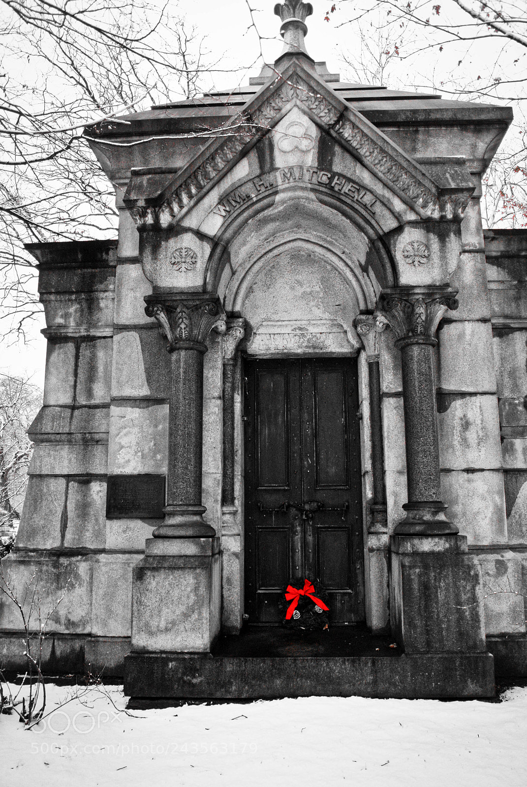 Nikon 1 V1 sample photo. Graceland cemetery after the photography