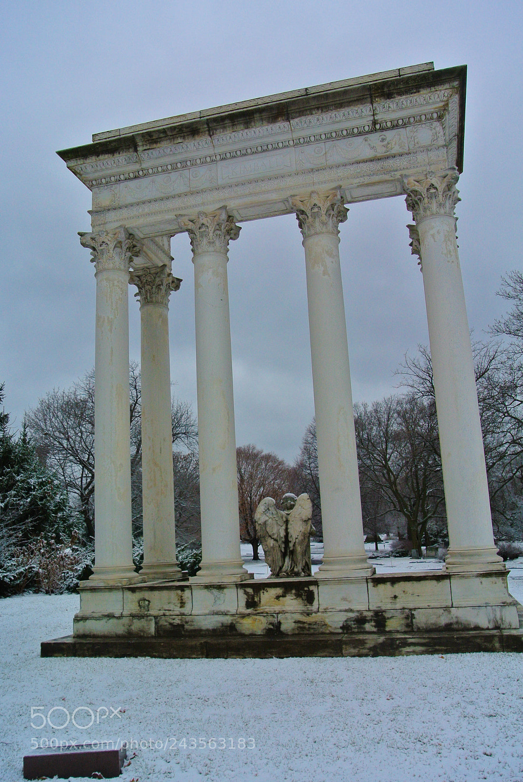Nikon 1 V1 sample photo. Graceland cemetery after the photography