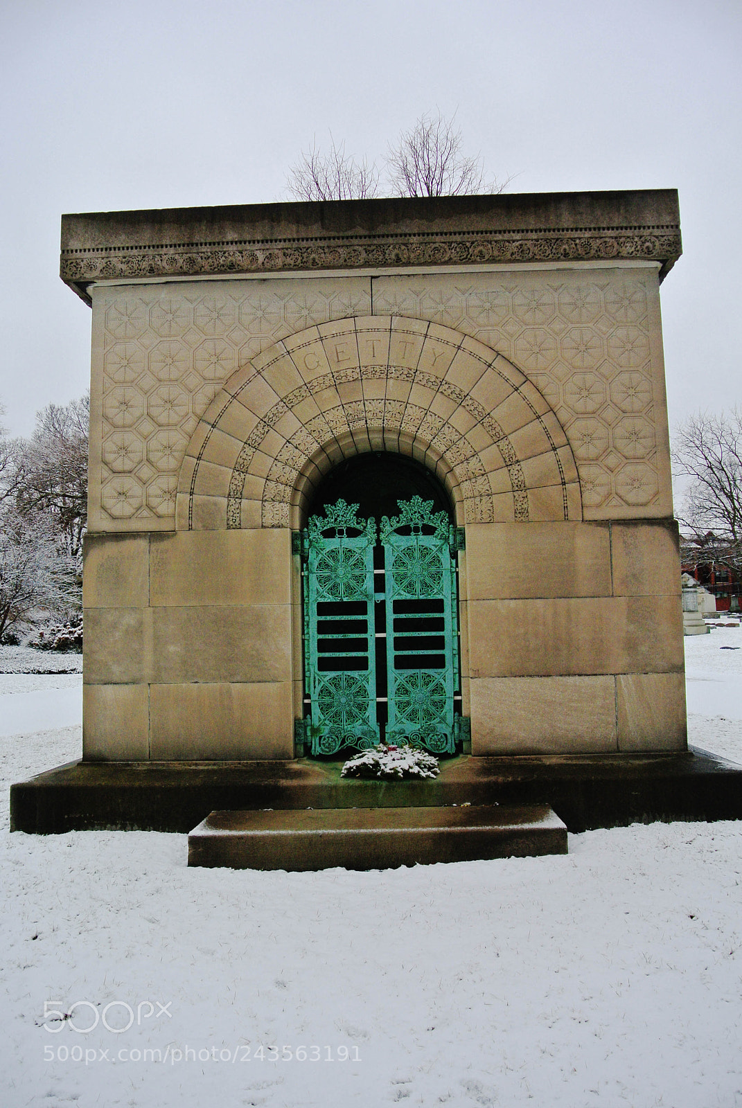 Nikon 1 V1 sample photo. Graceland cemetery after the photography