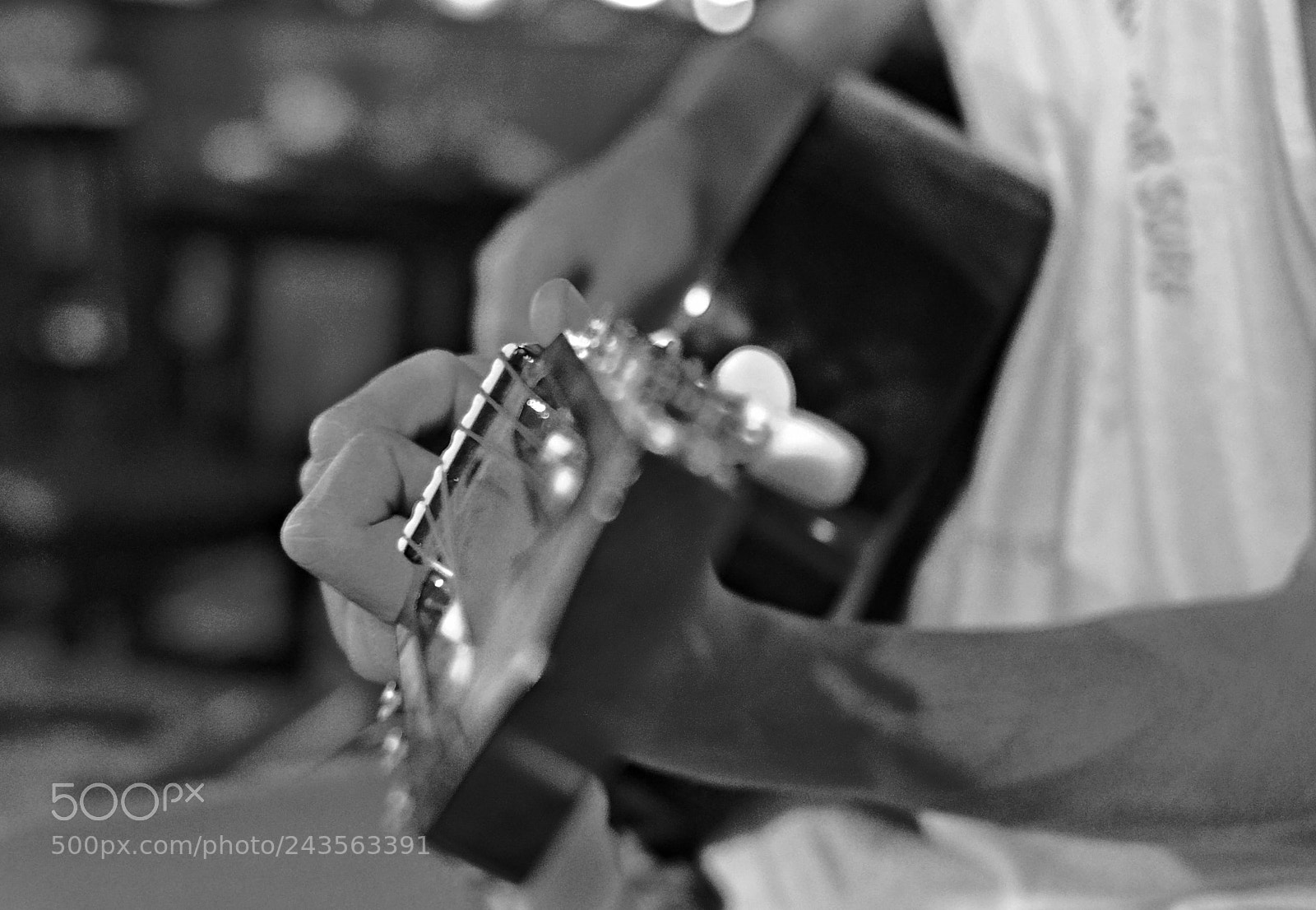 Nikon D3100 sample photo. Guitarrist photography