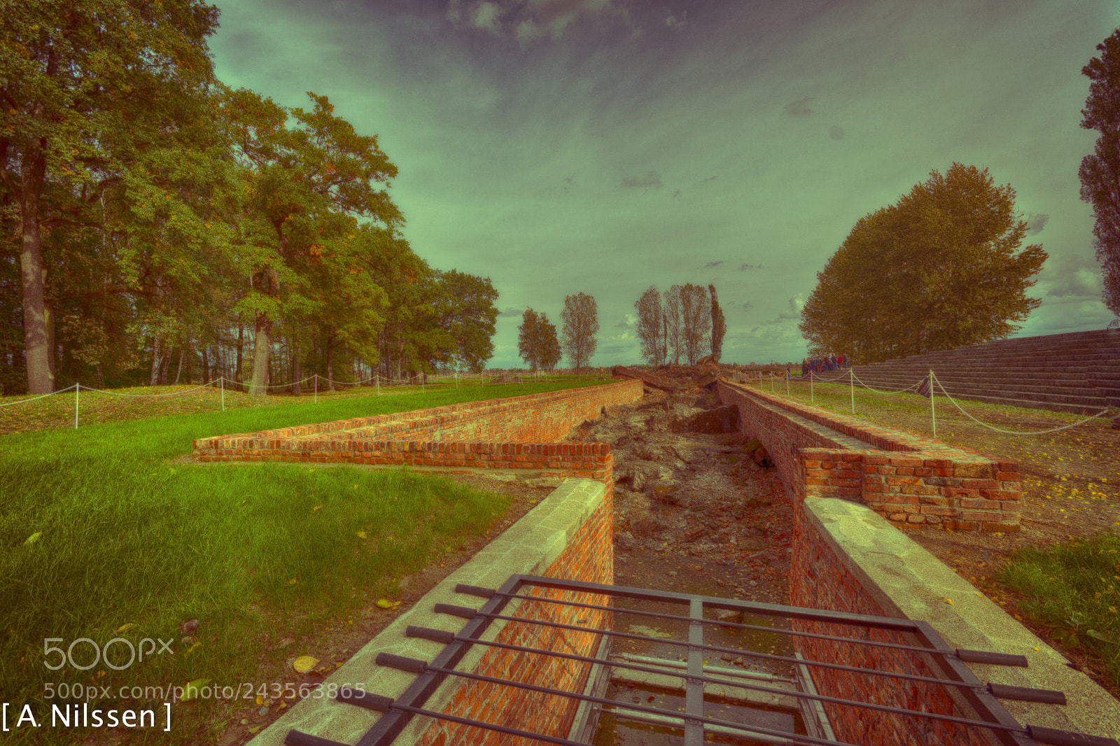 Nikon D500 sample photo. Krematorium 3 - gas chamber photography