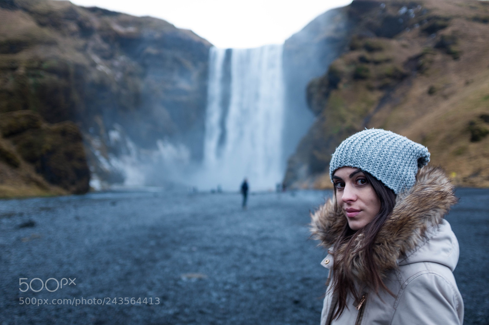 Fujifilm X100S sample photo. Sk gafoss - waterfall photography