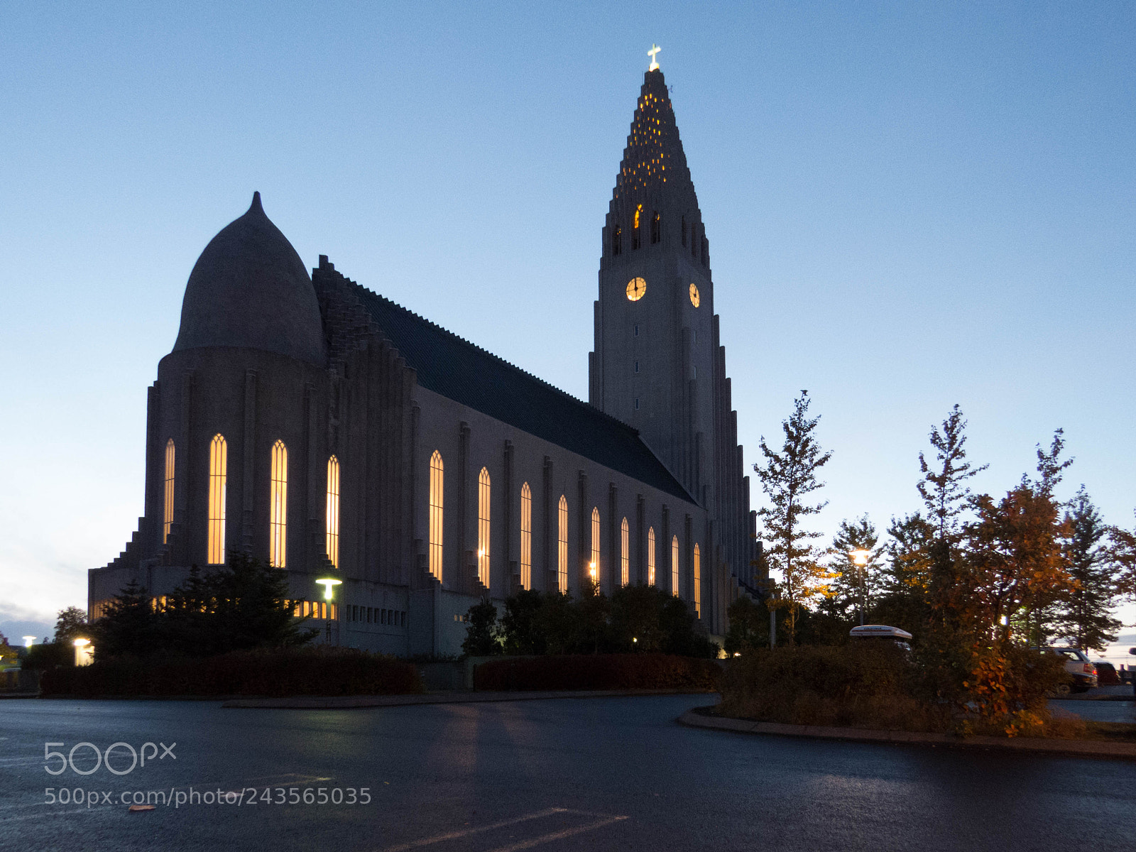 Canon PowerShot SX50 HS sample photo. Hallgrímskirkja church photography