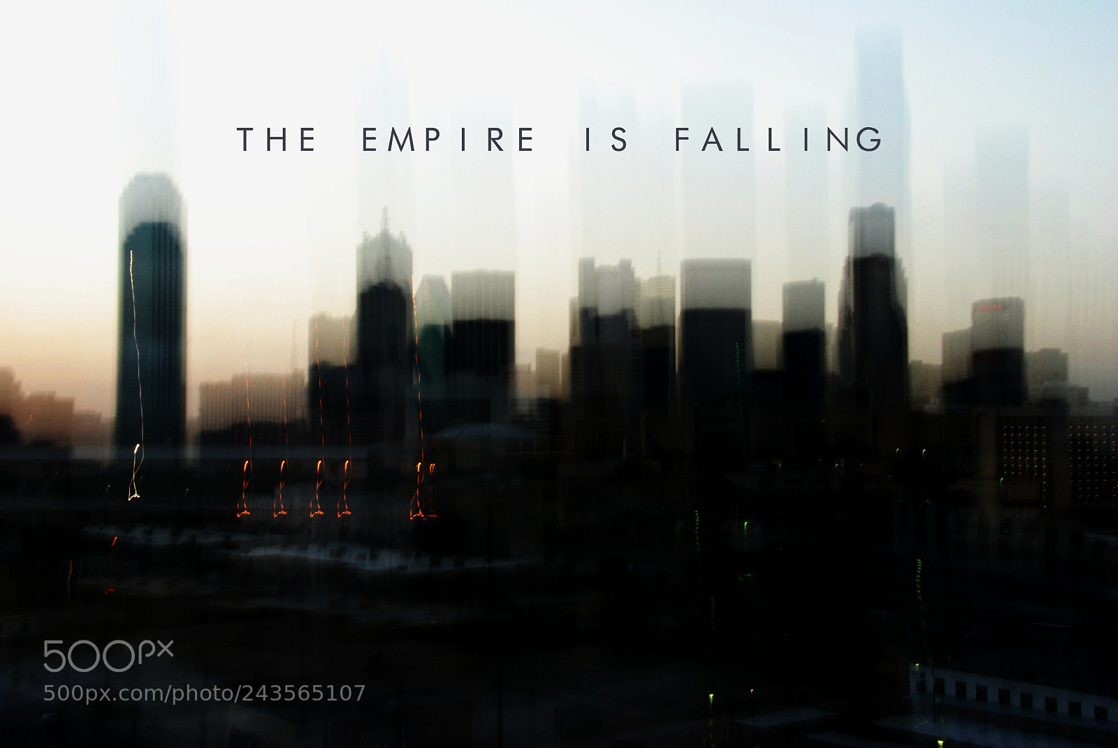 Nikon D80 sample photo. The empire is falling photography