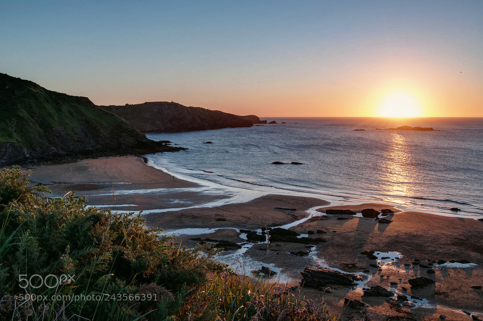 Nikon D300 sample photo. Atardecer en la playa photography