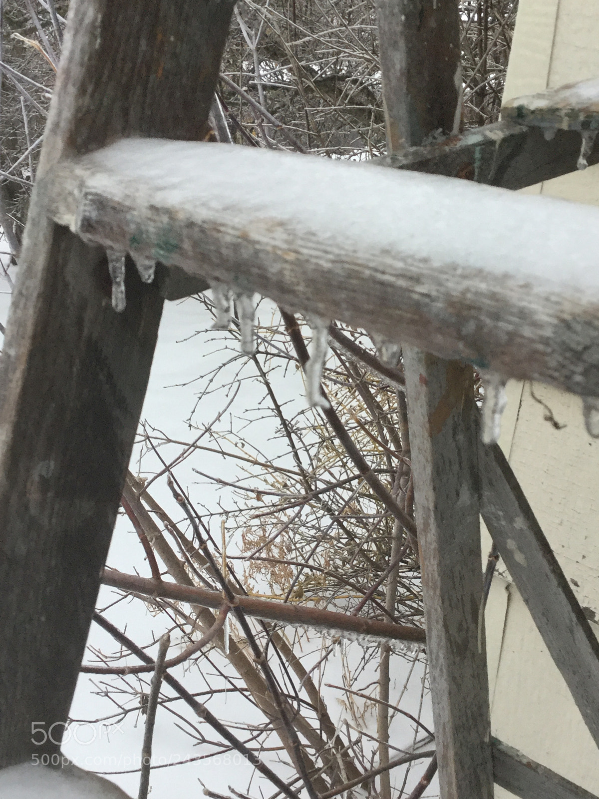 Apple iPod touch sample photo. The ladder  photography