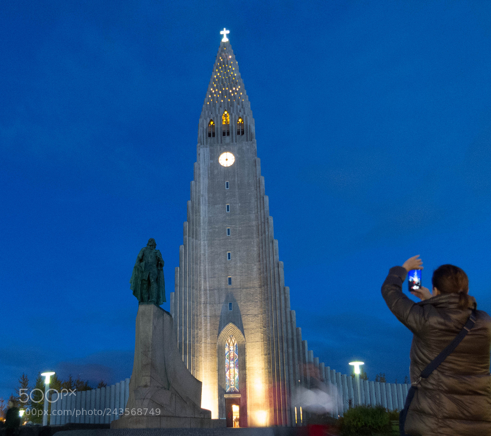 Canon PowerShot SX50 HS sample photo. Hallgrímskirkja church photography
