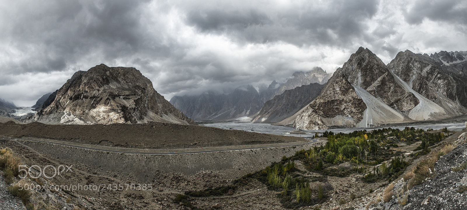 Nikon D800E sample photo. View of passu, pakistan photography